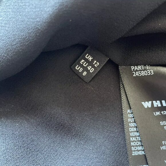 Whistles‎ Starflower Print Floral Classic Balloon Sleeve Blouse Top Size 8 - Picture 12 of 13